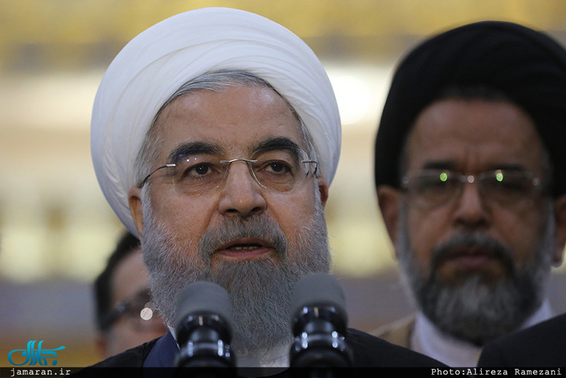 تجدید میثاق رئیس جمهور و هیات دولت با آرمان حضرت امام(س) 