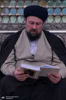 مراسم بزرگداشت آیت الله جلالی خمینی(ره) در حرم مطهر حضرت امام(س)