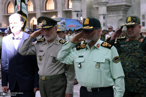 مراسم بزرگداشت حماسه سوم خرداد در حرم امام خمینی (س)