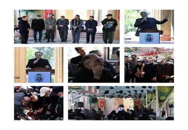 ادای احترام هنرمندان به پدر موشکی ایران