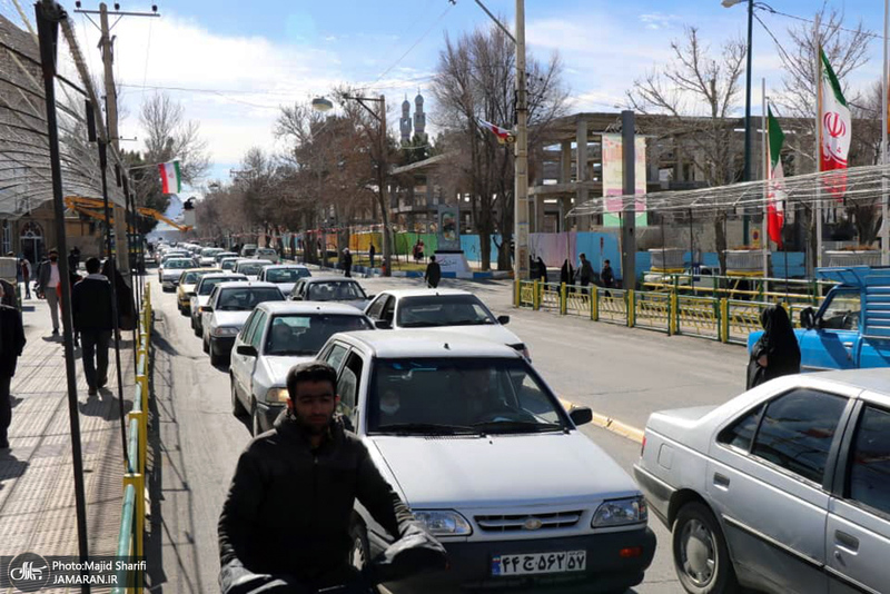 راهپیمایی 22 بهمن در خمین