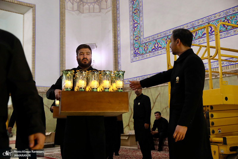 مراسم خطبه خوانی شب شهادت امام رضا (ع)