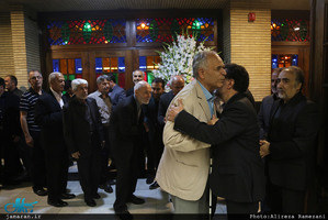 مراسم بزرگداشت پدر مصطفی تاجزاده در مسجد نور تهران