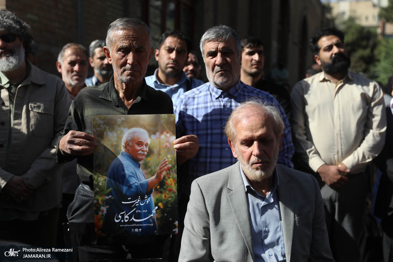 مراسم تشییع محمد کاسبی