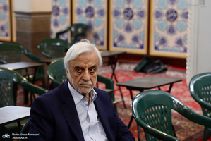 مراسم تشييع مادر غلامعلی حداد عادل