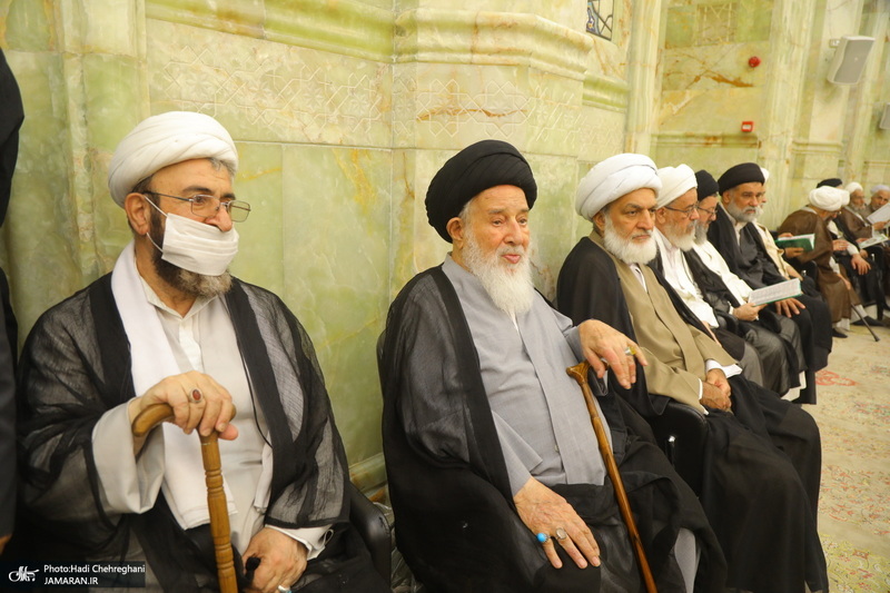 مراسم شانزدهمین سالگرد ارتحال آیت الله بهجت‎ (ره) در قم