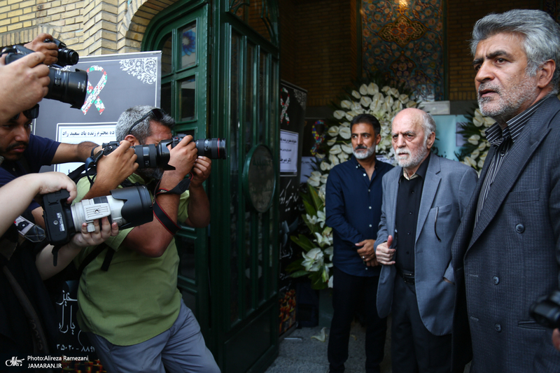 مزاسم ختم مرحوم سعید راد در مسجد  الرسول (ص)