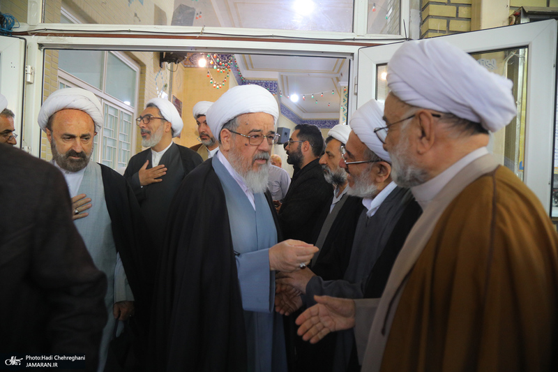 مراسم ختم مادر حجت الاسلام و المسلمین رسول جعفریان