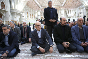 مراسم تشییع و خاکسپاری آیت الله موسوی بجنوردی (ره) -3