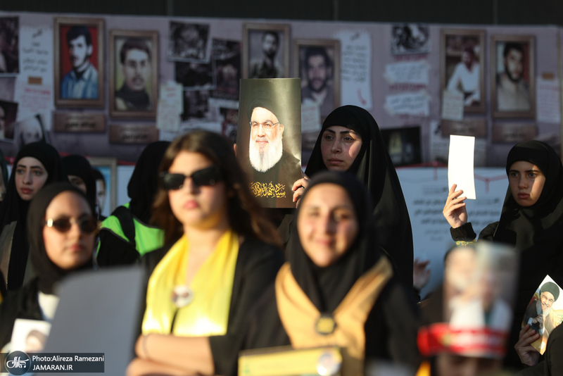 مراسم اولین سالگرد شهادت سید حسن نصرالله-2