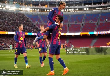 پاگشای پرگل بارسلونا در کمپ‌نو نونوار!