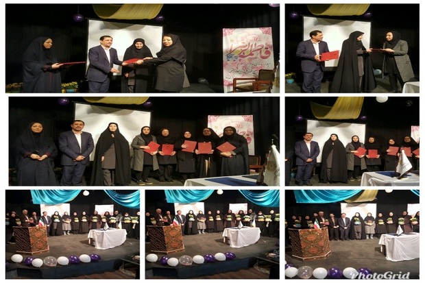 جشن میلاد یاس به مناسبت روز زن در قزوین برگزار شد