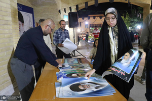 مراسم شب سالگرد ارتحال حضرت امام (س) در خمین