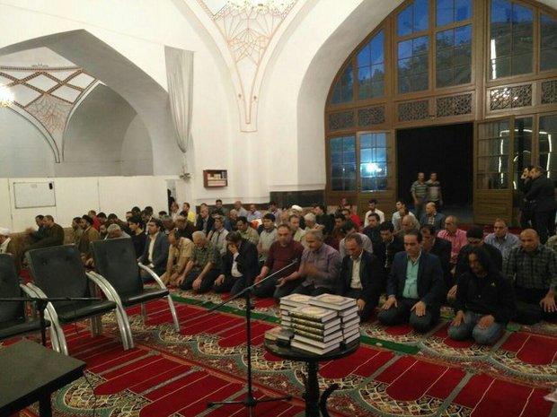 بزرگداشت ایام ارتحال امام(س) در مسجد کبود ایروان