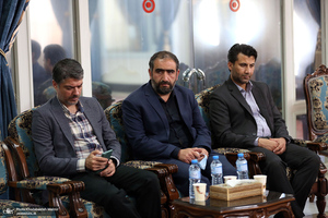 دیدار مدیر عامل و مدیران و معاونین بهشت زهرا (س) با سید حسن خمینی