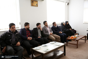 دیدار جمعی از هیئت موسس حزب راه ملت با سید حسن خمینی