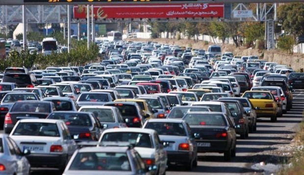 ترافیک در جاده های استان البرز پرحجم است