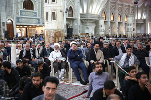 حضور شخصیت‌های سیاسی و مسئولان کشوری و لشکری در مراسم سالگرد ارتحال حضرت امام خمینی (س) -3