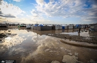 تشدید فاجعه انسانی در غزه با موج جدید بارش‌های شدید (5)