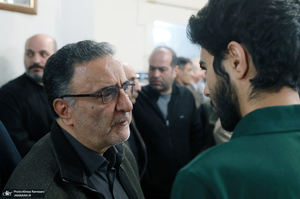 مراسم تشییع برادر سید مصطفی تاجزاده