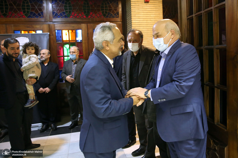 مراسم ختم مادر عیسی کلانتری با حضور چهره های سیاسی