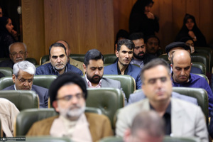 مراسم چهلمین روز درگذشت آیت الله بجنوردی در دائره المعارف بزرگ اسلامی - 3