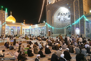 مراسم چهلمین شب درگذشت آیت الله العظمی سید محمدسعید حکیم در قم‎