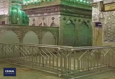 برپایی کارگاه تولید ماسک در حرم حضرت شاهچراغ
