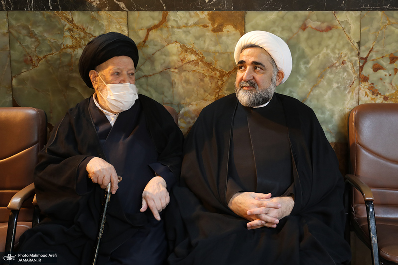 مراسم ترحیم مرحوم آیت الله نورالله شاه آبادی (ره) در تهران