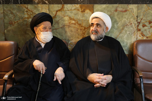 مراسم ترحیم مرحوم آیت الله نورالله شاه آبادی (ره) در تهران