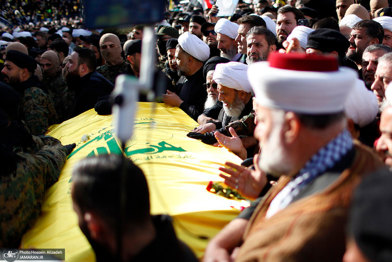 تصاویر اختصاصی جماران از مراسم تشییع شهیدان سید حسن نصرالله و سید هاشم صفی الدین -1