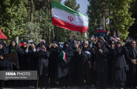مراسم تشییع پیکر سرتیپ دوم خلبان شهید مجید کاظمی - شیراز (14)
