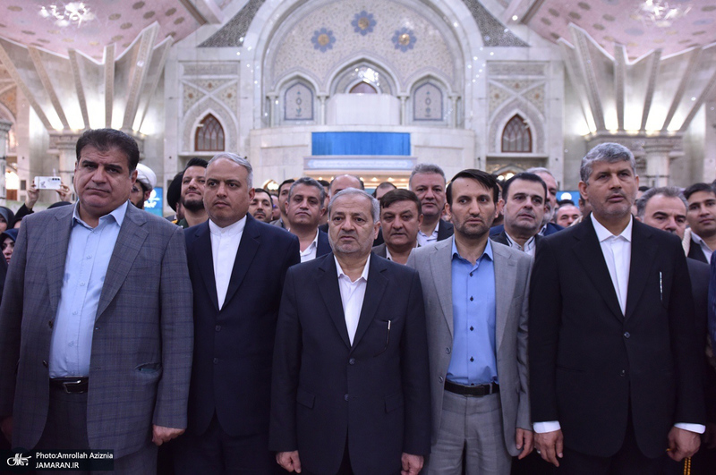 تجدید میثاق وزیر آموزش وپرورش و جامعه فرهنگیان با آرمان‌های حضرت امام خمینی (س)