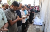 تشییع پیکر ده‌ها نفر از شهدای لقمه نان (6)