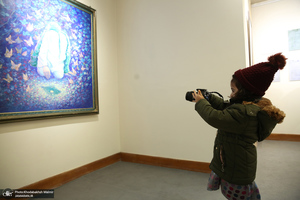 بازدید وزیر اسبق فرهنگ و ارشاد اسلامی از رویدادهای فرهنگی و هنری بر آستان آفتاب