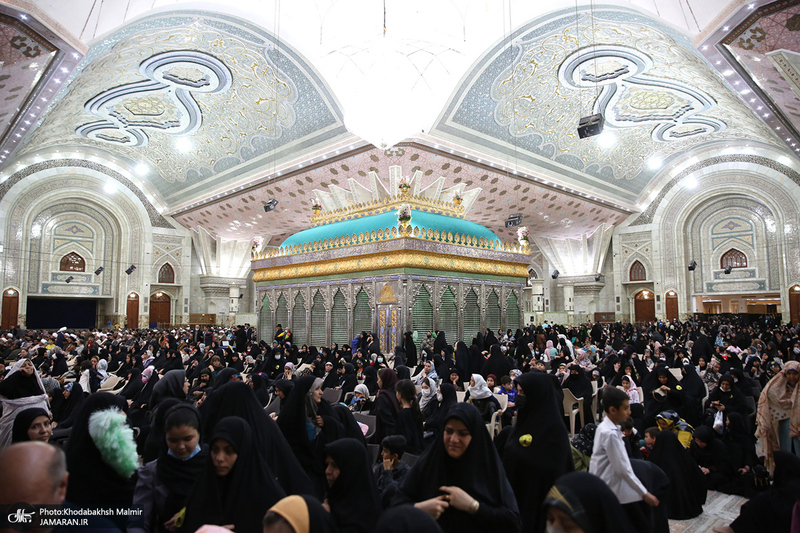 مراسم بزرگداشت چهاردهمین سالگرد رحلت همسر گرامی امام و بیست و هشتمین سالگرد ارتحال حاج سید احمد خمینی -1