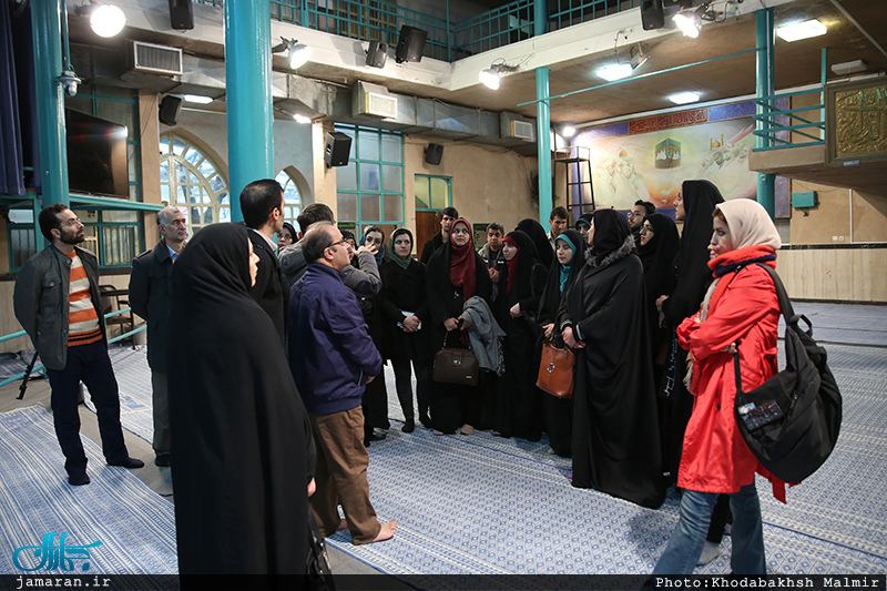 بازدید جمعی از دانشجویان پژوهشکده امام خمینی از جماران