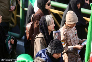 تشییع پیکرهای مطهر فرماندهان عالی‌رتبه نیروهای مسلح و جمعی از شهدای مردمی-2