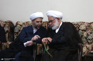 حاشیه مراسم تجدید میثاق مسئولان عالی قضایی با آرمان های حضرت امام خمینی (س)