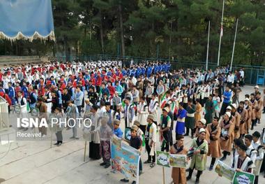 برگزاری بیستمین اردوی ملی دانش‌آموزان عشایر کشور در نیشابور