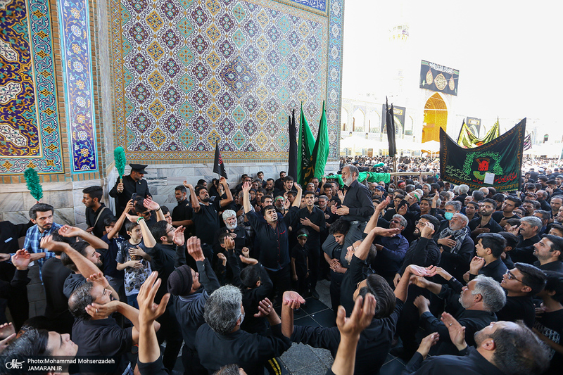 عزاداری روز شهادت حضرت امام رضا (ع) در مشهد