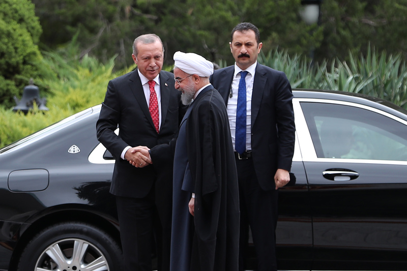 استقبال روحانی از اردوغان