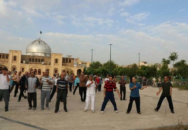 همایش ورزش همگانی خانوادگی در قزوین برگزار شد