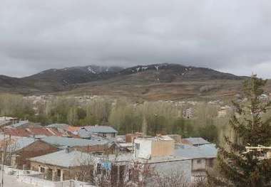 بارش برف و کاهش دمای هوا در خلخال