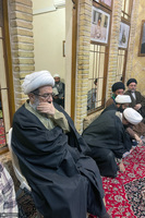 مراسم بزرگداشت آیت الله موسوی بجنوردی (ره) در بیت امام خمینی در نجف