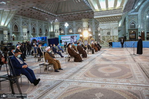 تجدید میثاق رئیس قوه قضاییه و مسئولان قضایی با آرمان‌های امام خمینی(س)