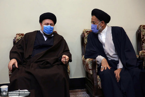 تجدید میثاق رئیس جمهور و اعضای هیأت دولت با آرمان‌های حضرت امام(س)