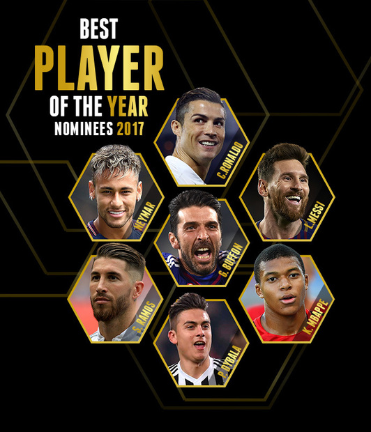 اعلام اسامی نامزدهای دریافت جایزه Globe Soccer