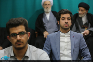 مراسم ختم مادر حجت الاسلام و المسلمین محتشمی پور در مسجد خاتم انبیاء (ص)