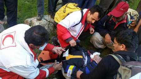 دومین عملیات امداد و نجات هلال احمر کامیاران طی هفته گذشته انجام شد